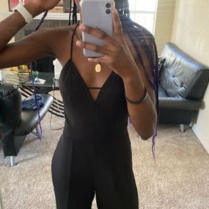 Black jumpsuit